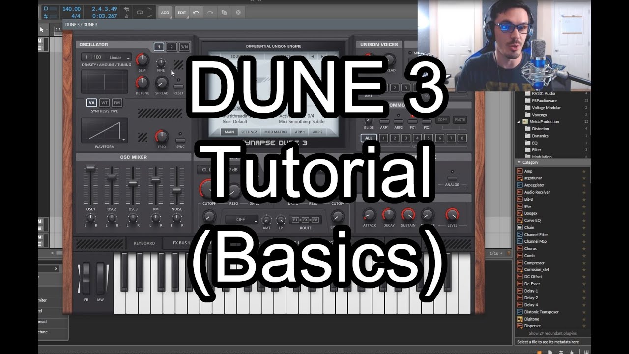 Synapse DUNE 3 - Introduction for beginners