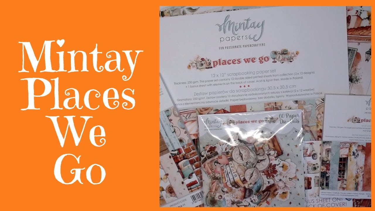 Mintay Places We Go ~ Brand New Collection!
