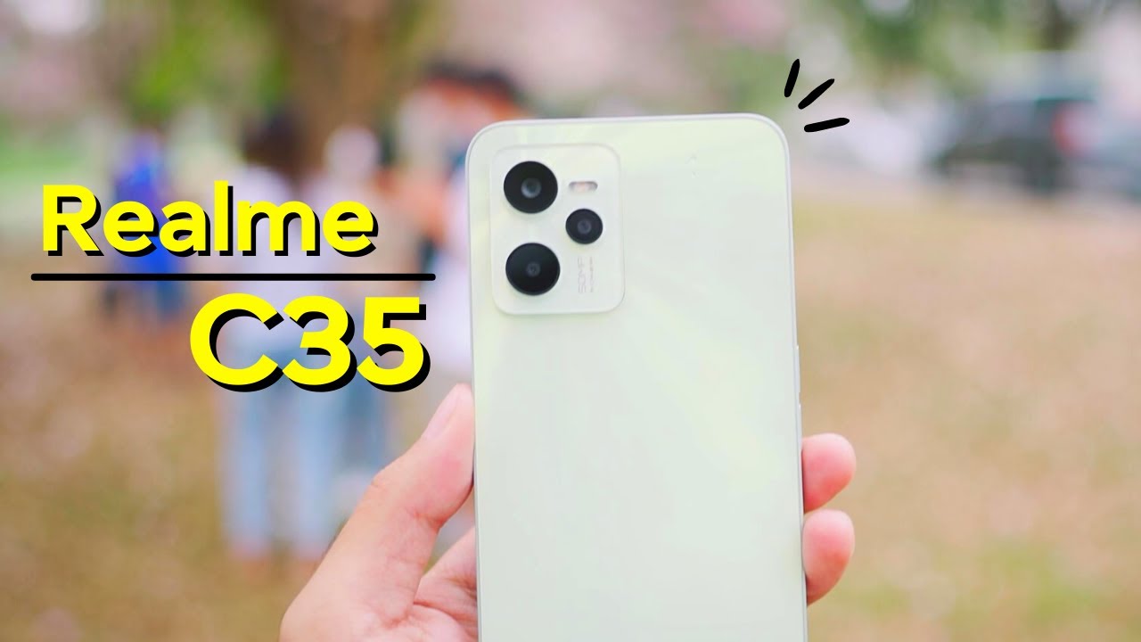 [รีวิว] Realme C35 เครื่องสวย จอใหญ่ ROV 60FPS!!!