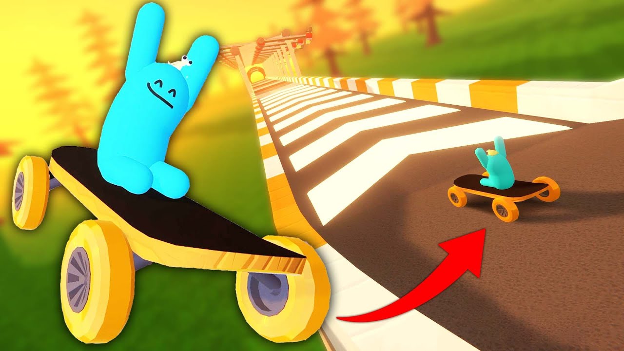 Racing My GIANT SKATEBOARD! (Zeepkist)
