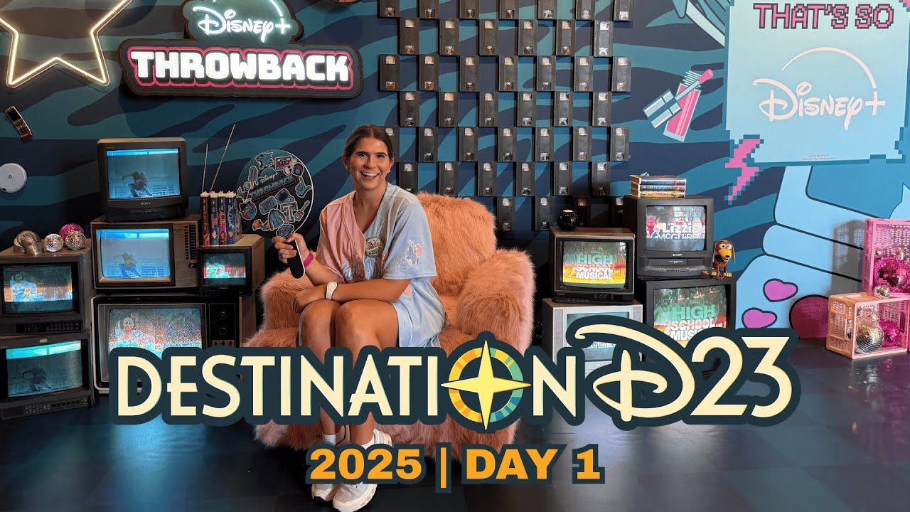 Destination D23 2025 Event Day 1 | Mickey’s of Glendale, Merch Overview, and Swag Bag Haul!