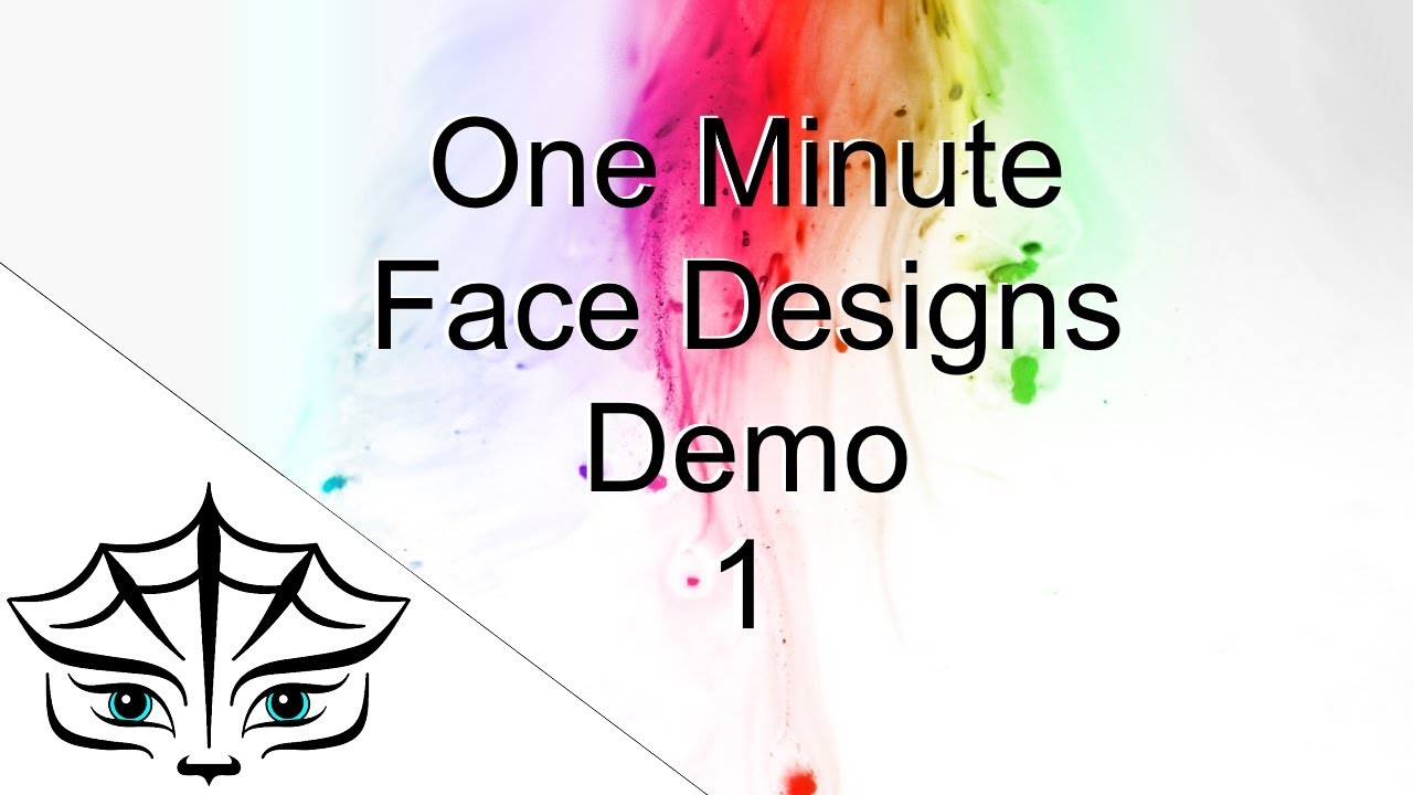 Face Painting One-Minute Line Busters Demo