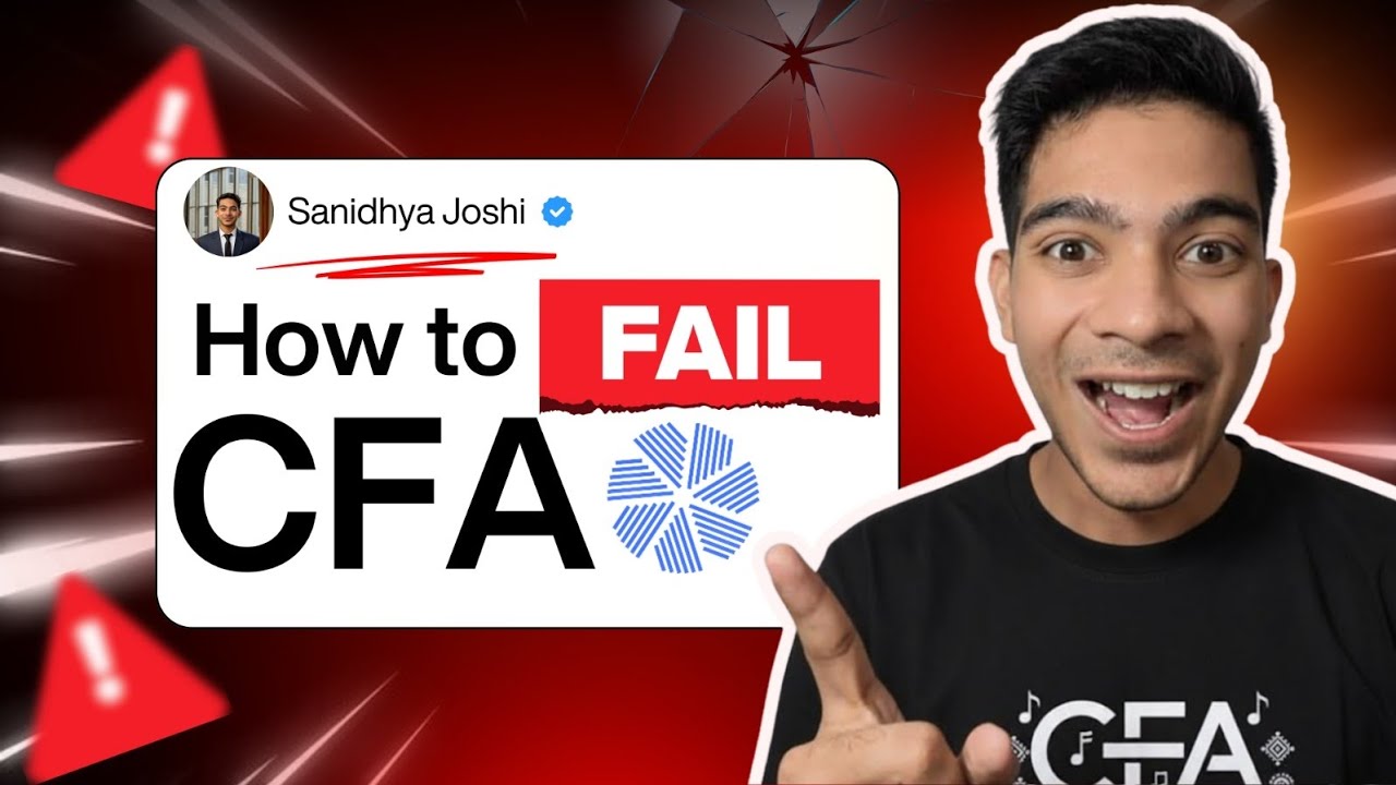 FASTEST WAY TO FAIL CFA | HOW TO FAIL CFA EXAM