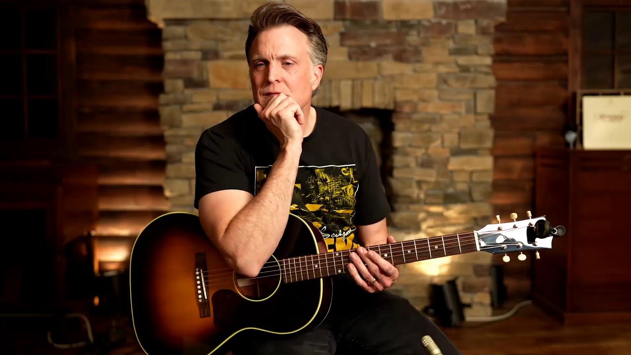 Playing The NEW GIBSON LG2 in the Cabin