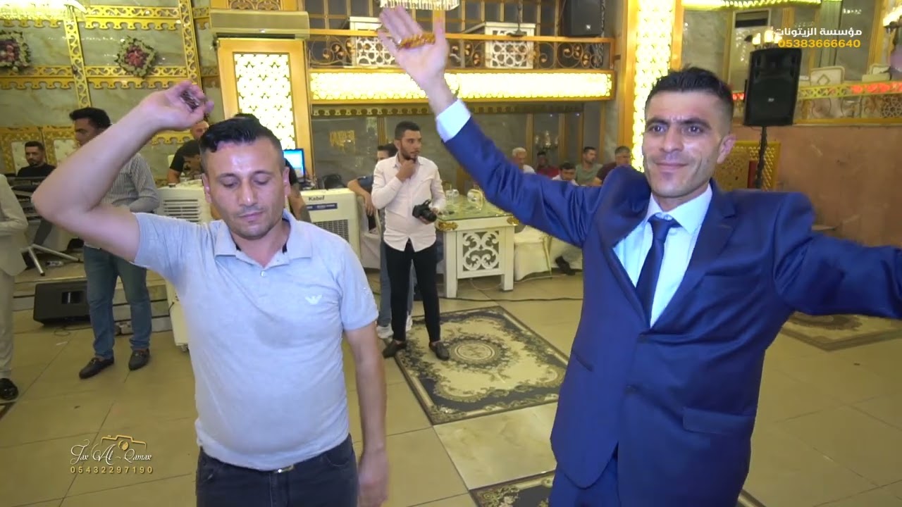 الفنان خالد الاغا العريس يحيى الراشد افراح العساسنةPART1