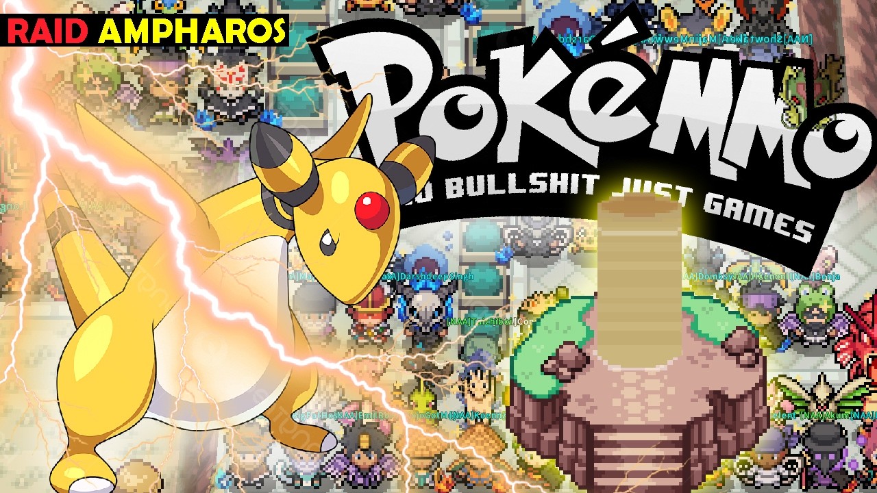 DERROTANDO A RAID DO AMPHAROS | POKEMMO!