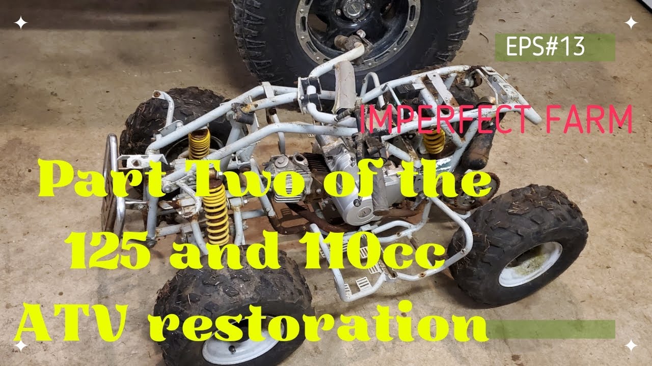 110cc Tao Tao 125D head rebuild. Part 2 of the fix for the Jetmoto 125cc ATV