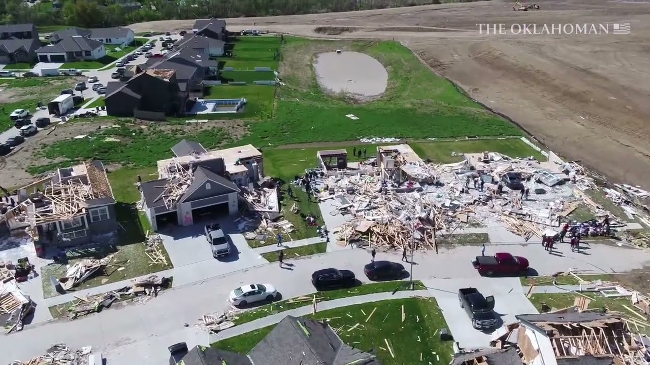 Tornado damage in Oklahoma and Nebraska: 2024 storms hit Marietta, OK and Lincoln, NE
