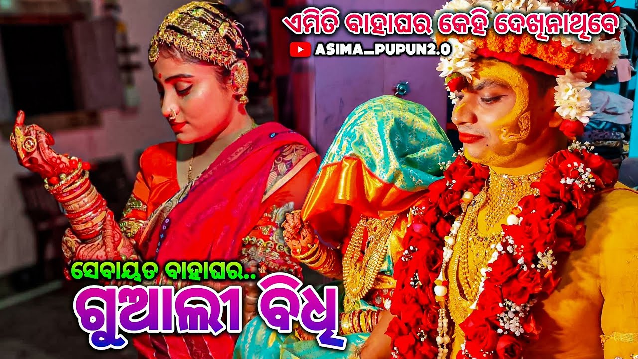 ଗୁଆଲୀ ବିଧି // ସେବାୟତ ବାହାଘର🥰 || Asima_Pupun2.0