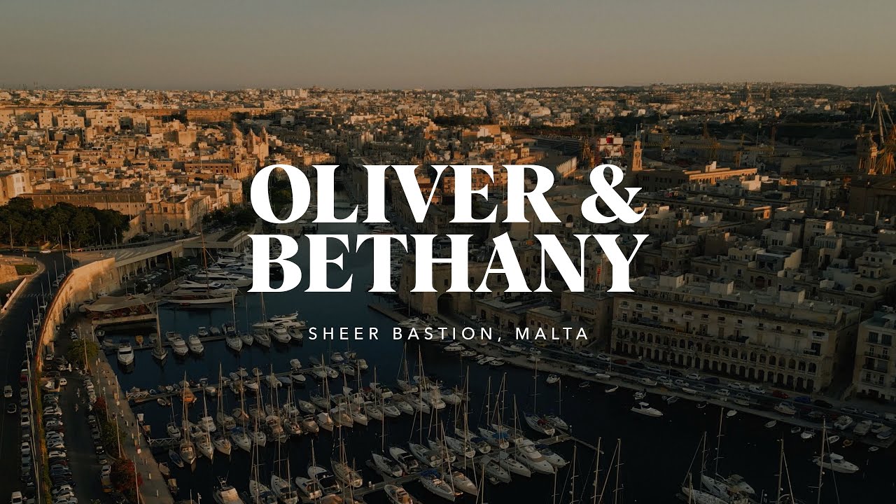 Oliver & Bethany // Sheer Bastion, Malta // Wedding Highlight Film (4K)