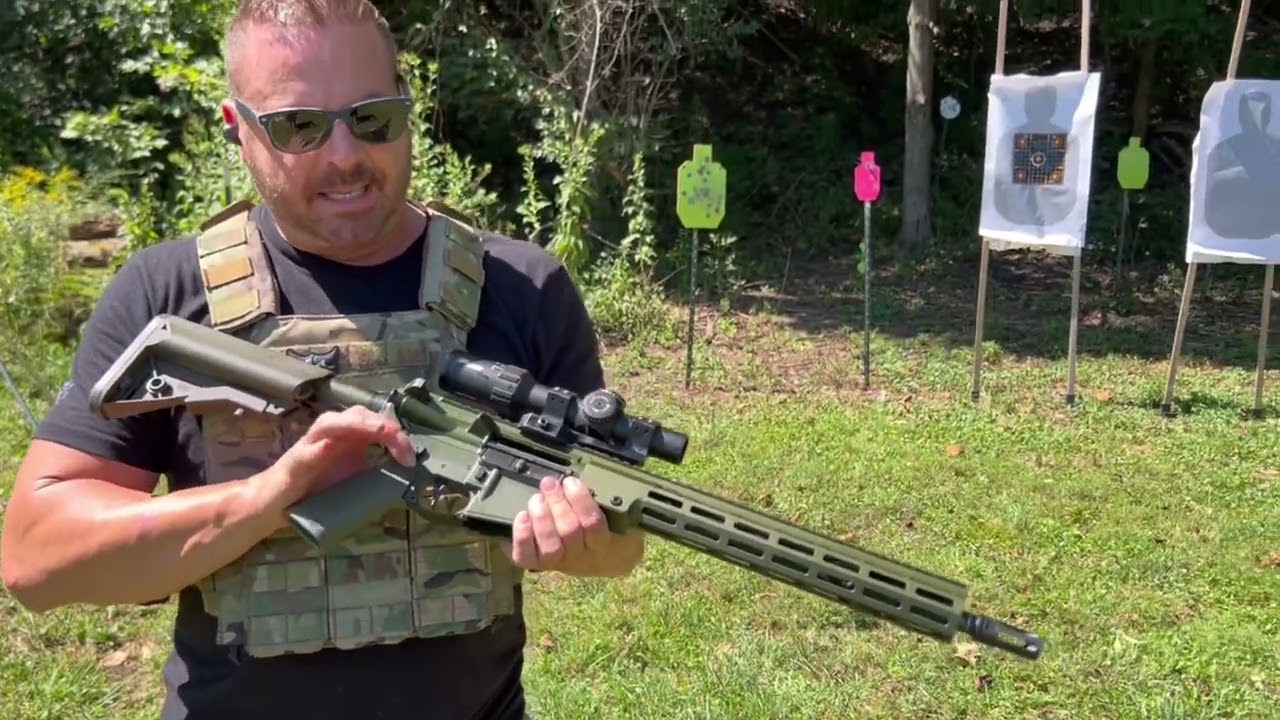 GEISSELE SUPER DUTY 14.5” Rifle Review instructor William DeForte