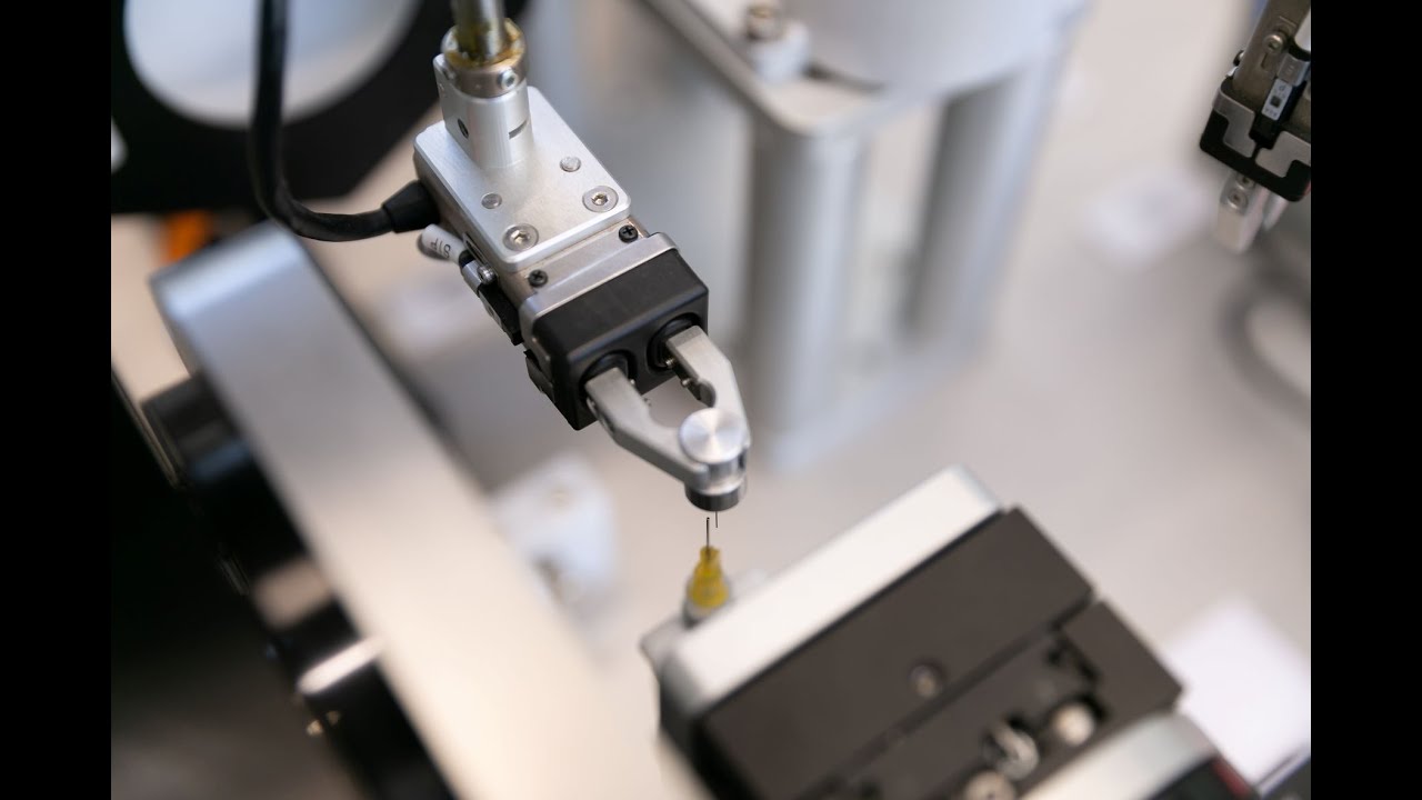 Vision Guided Robotic Wire Insertion Demo Machine
