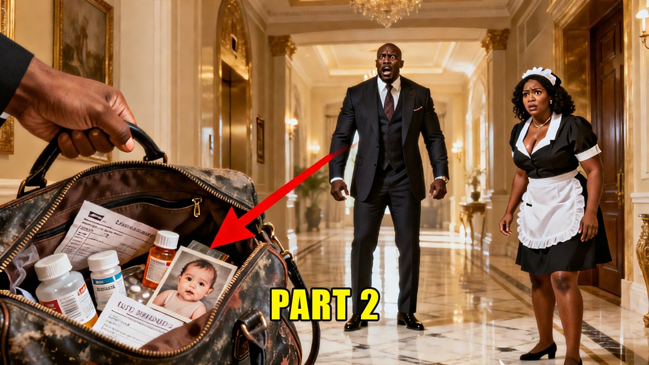 PT2 || The African Millionaire Secretly Opened His Maid’s Bag… What He Found Changed Everything