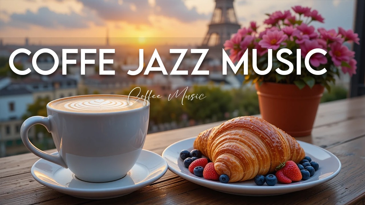 Coffee Jazz Music ☕ Bossa Nova instrumental for Studying , Great Moods & Happy Moods