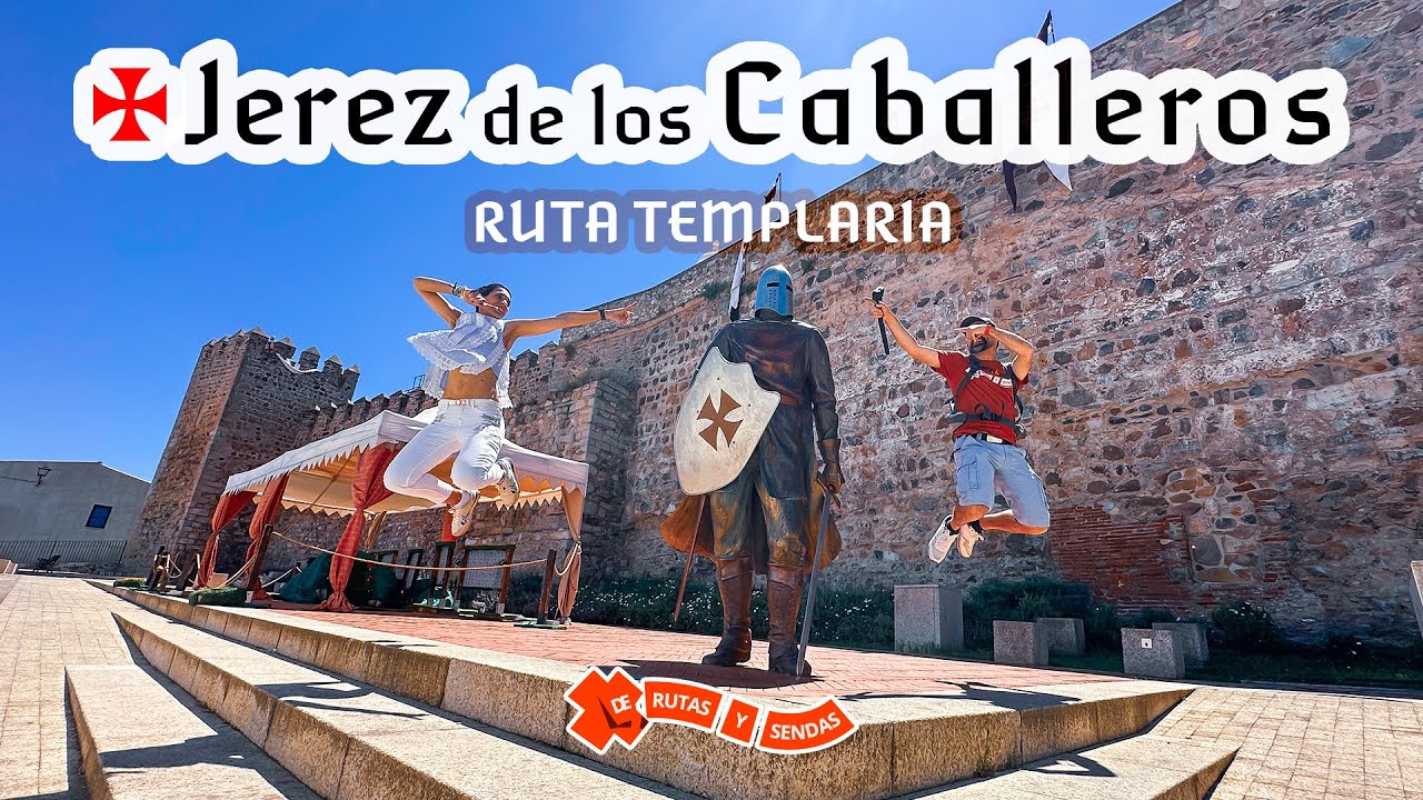 RUTA TEMPLARIA por JEREZ de los CABALLEROS ⚔️ La muerte de los últimos Templarios