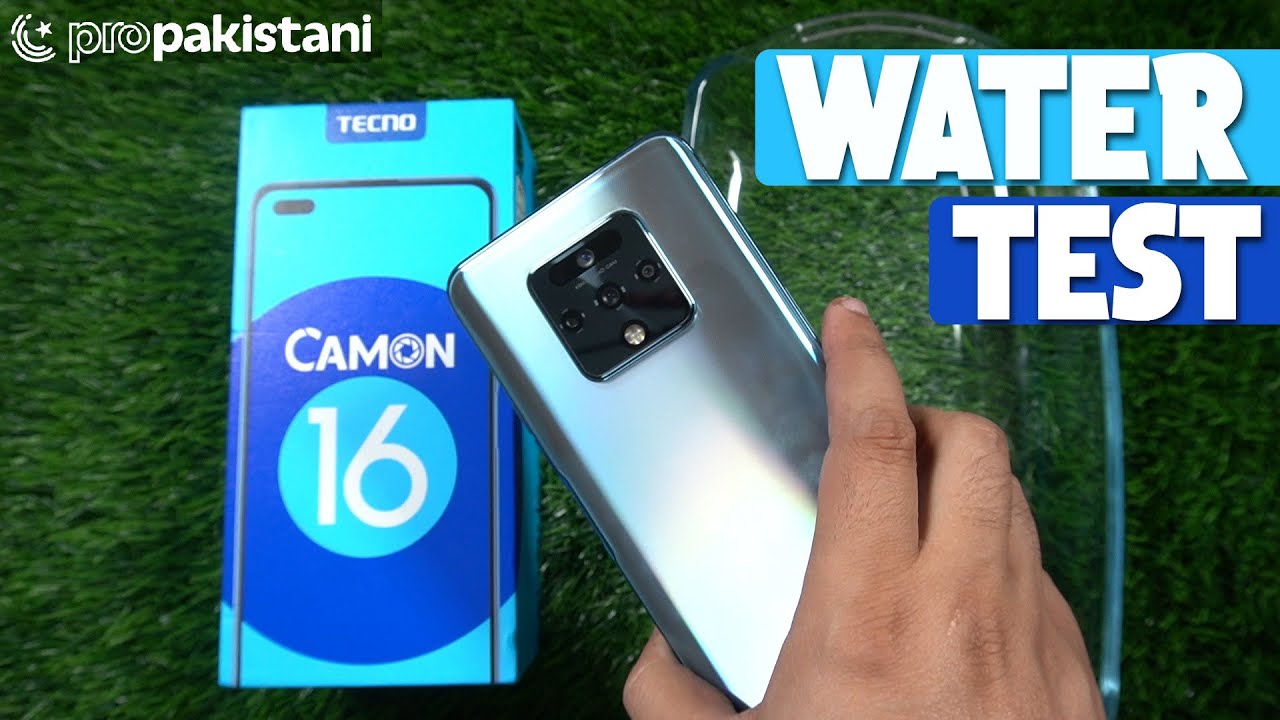 Tecno Camon 16 Water Test | Tecno Camon 16 Durability Test