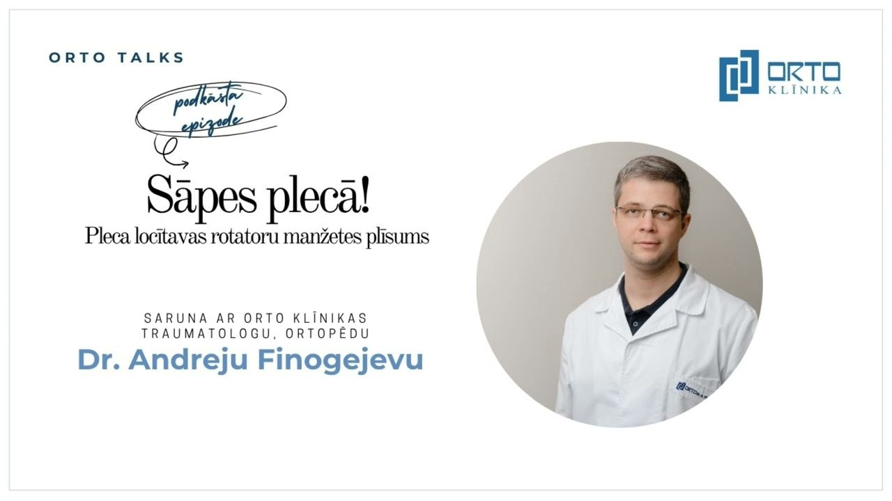 Sāpes plecā! Pleca locītavas rotatoru manžetes plīsums