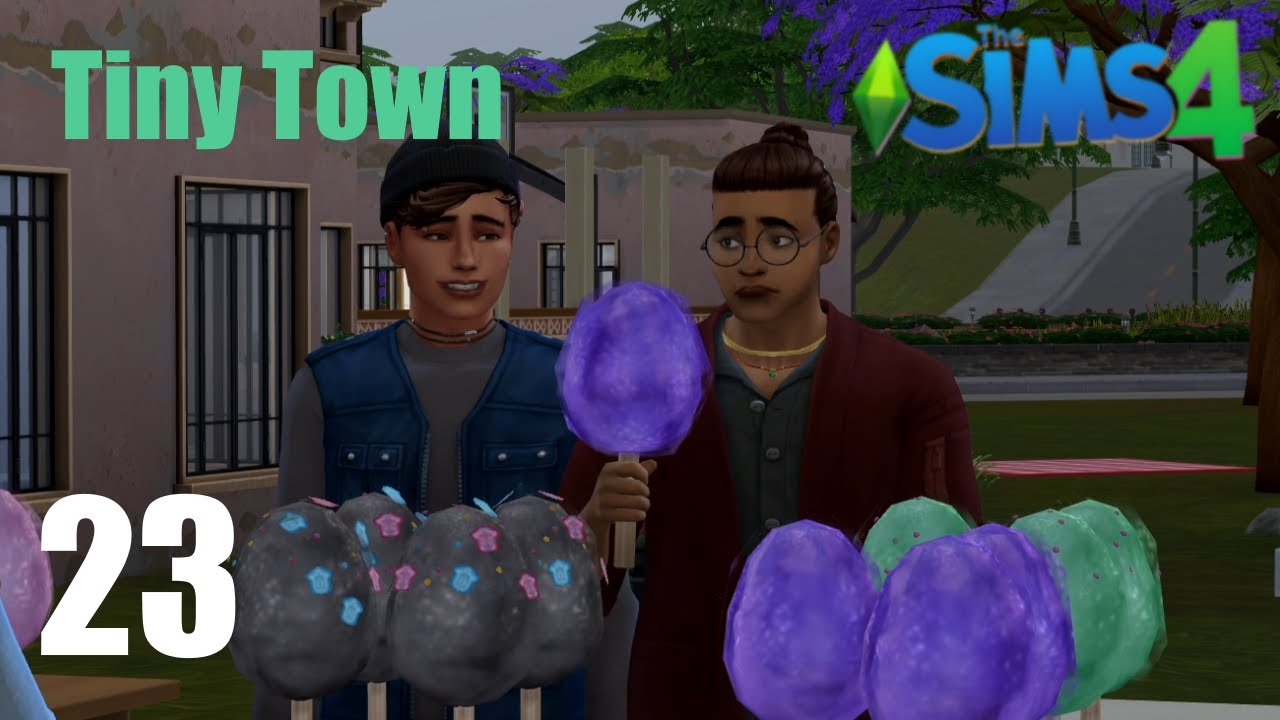 Får vores egen madbod #23 | Sims 4 Tiny Town
