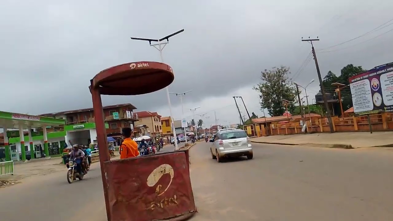 Alagbaka GRA, bike ride via St-Luke./ Oluwatuyi Rd. to Ijoka Akure Ondo State 🇳🇬
