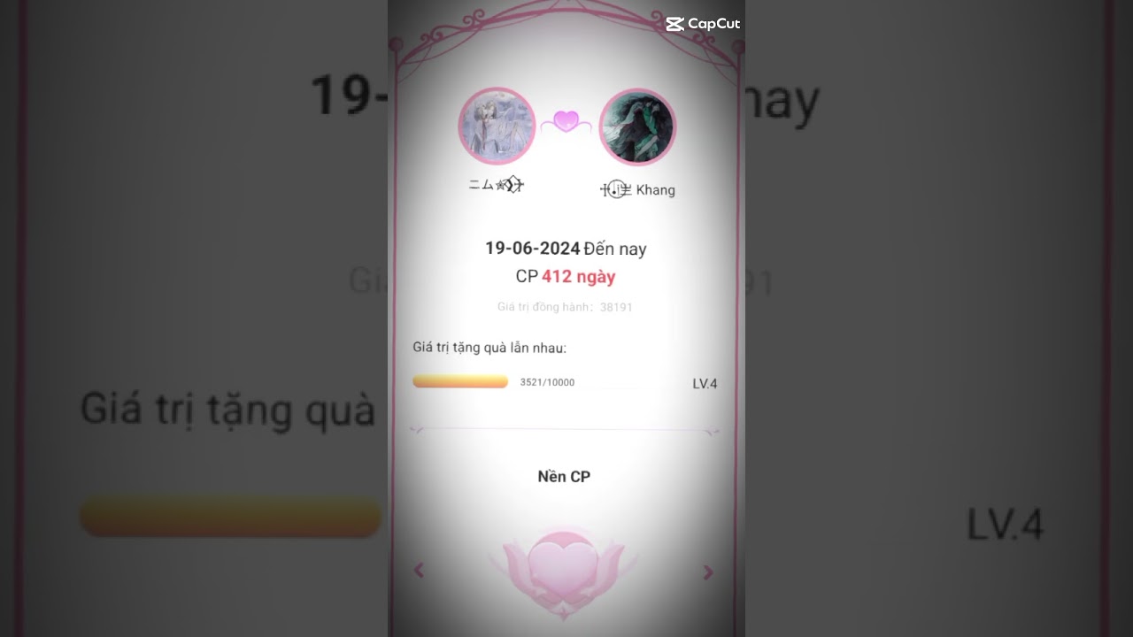 ghép cp đc 412 ngày rồi! 