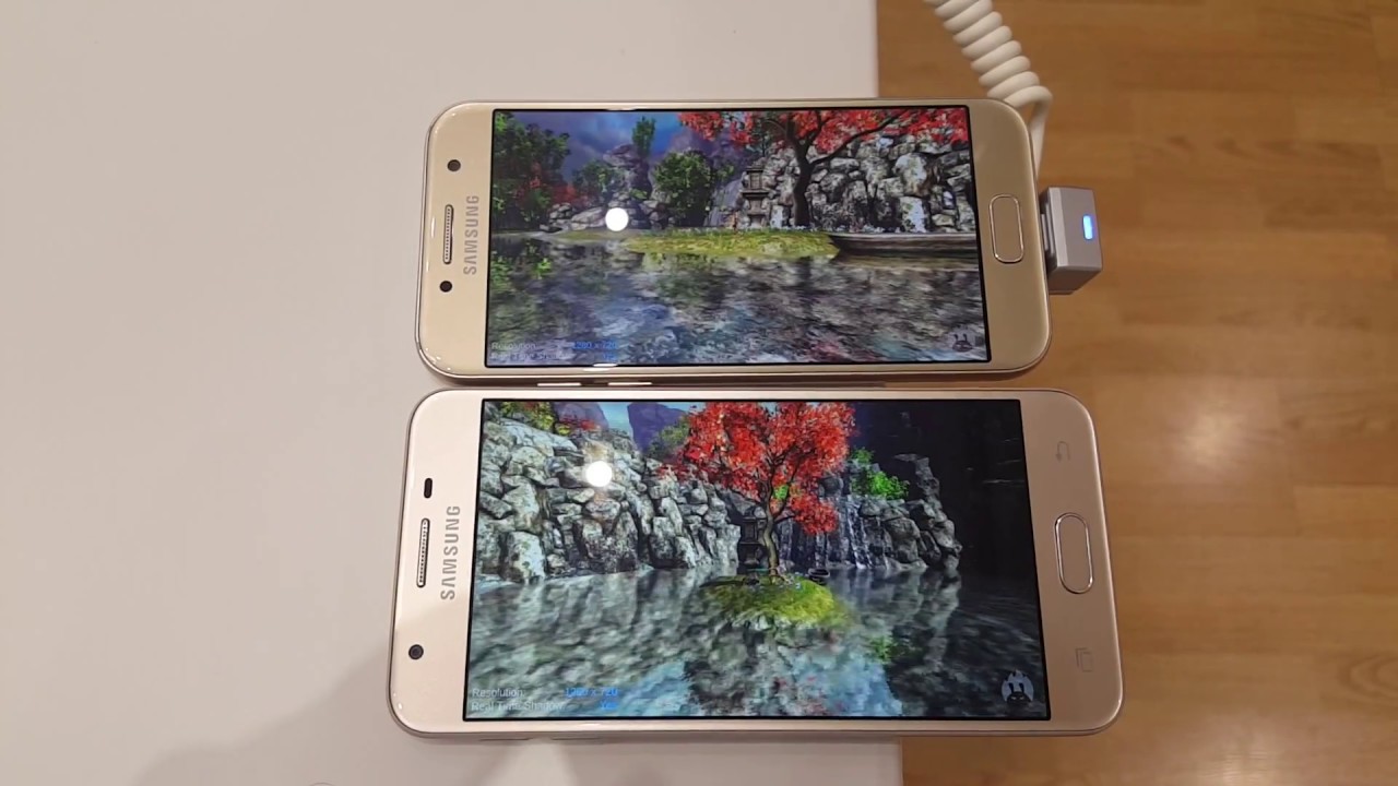 Galaxy A3 (2017) vs Galaxy J5 Prime Antutu Benchmark