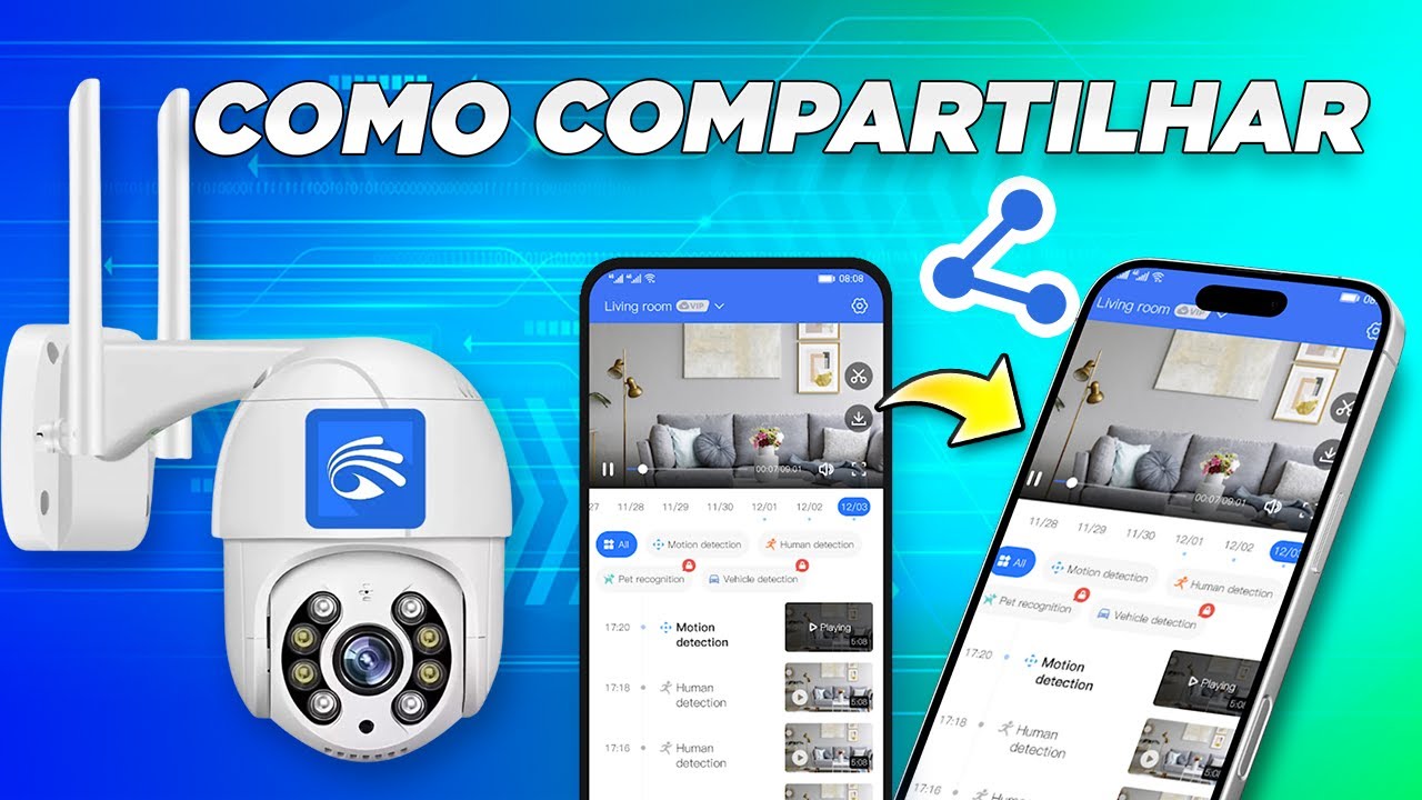 Como COMPARTILHAR as CÂMERAS com APP YOOSEE da MANEIRA CORRETA | Tutorial Atualizado 2025