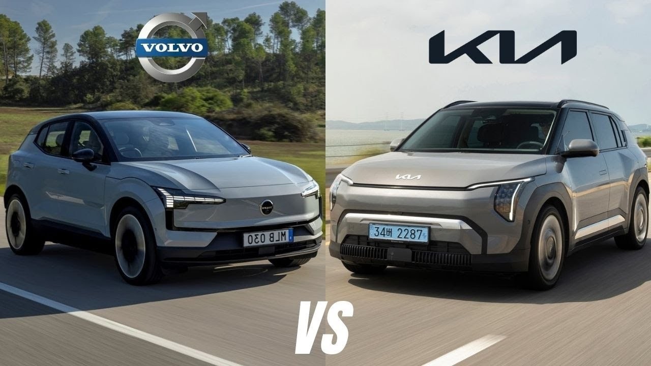 Kia EV3 против Volvo EX30: 3 причины купить и 3 причины не покупать!