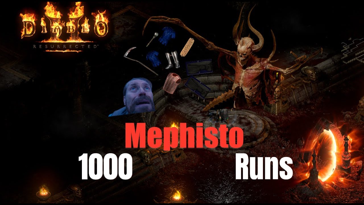 1000 Mephisto Runs (Loot Highlights) -  Diablo 2 Resurrected