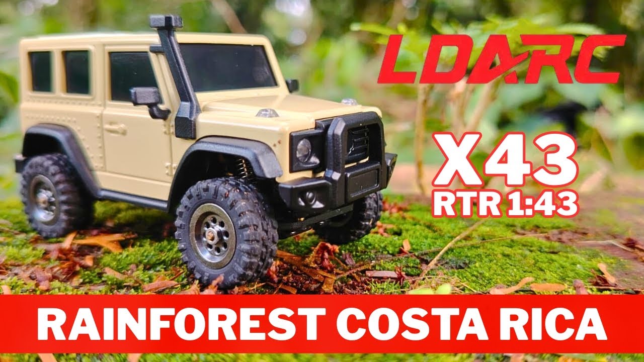 LDARC X43 mini Crawler / Rainforest Costa Rica