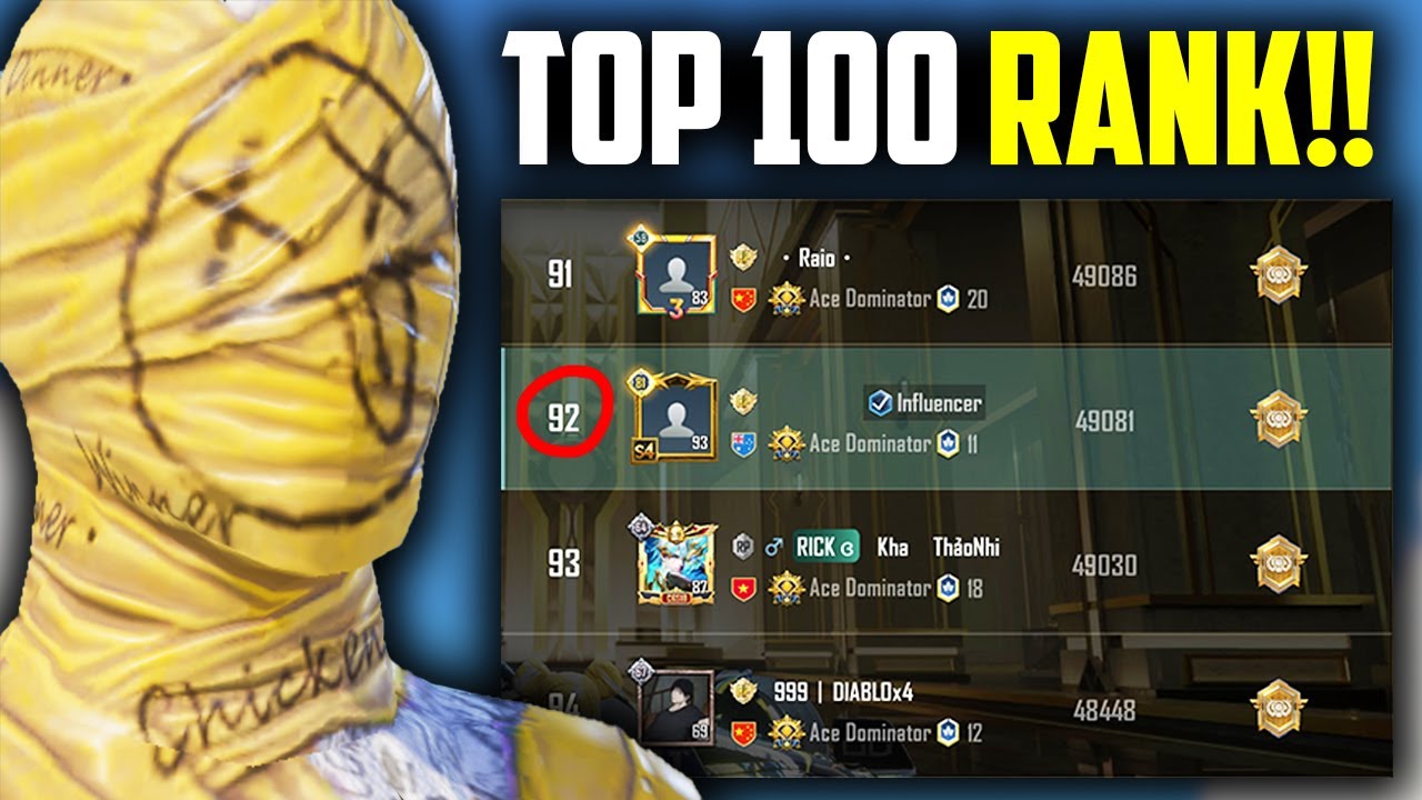 I hit top 100 with my worst weapon