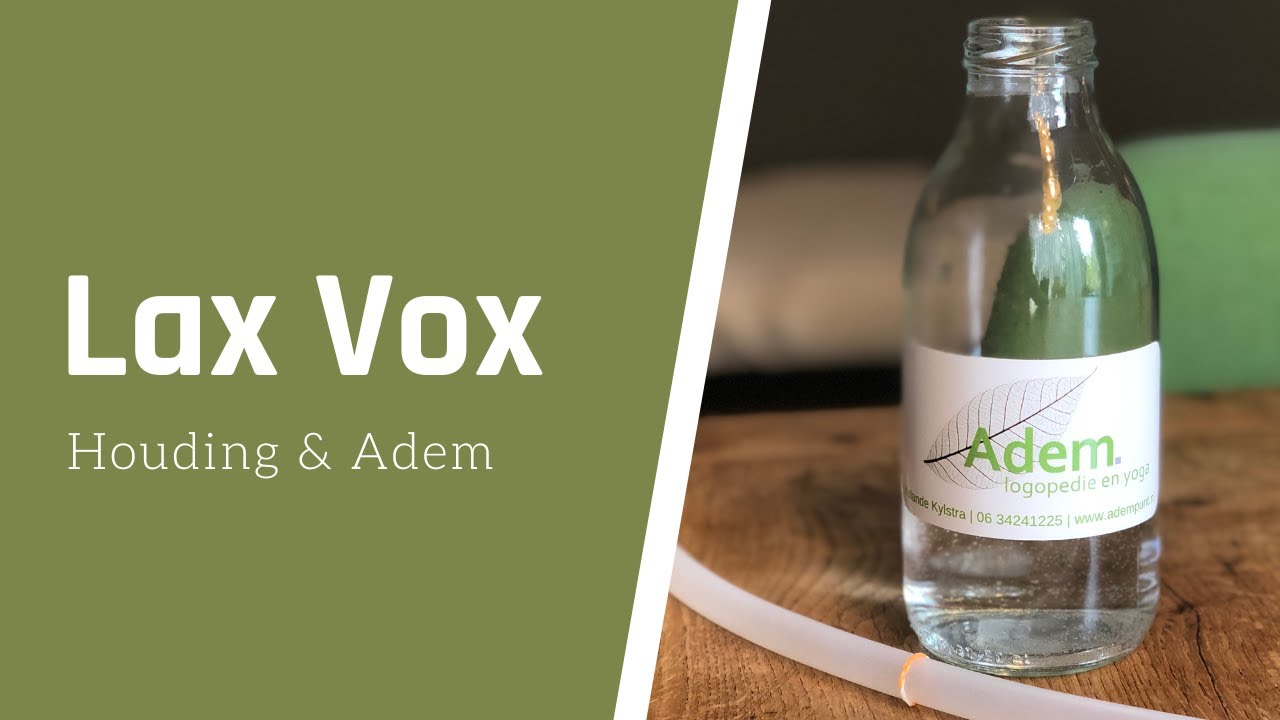 1. Lax Vox - Houding & Adem