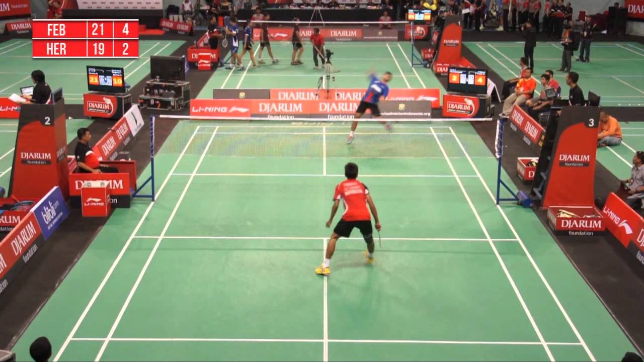 Febryan Irvanaldy (HIQUA WIMA SURABAYA) VS Hermansyah (JAYARAYA JAKARTA)