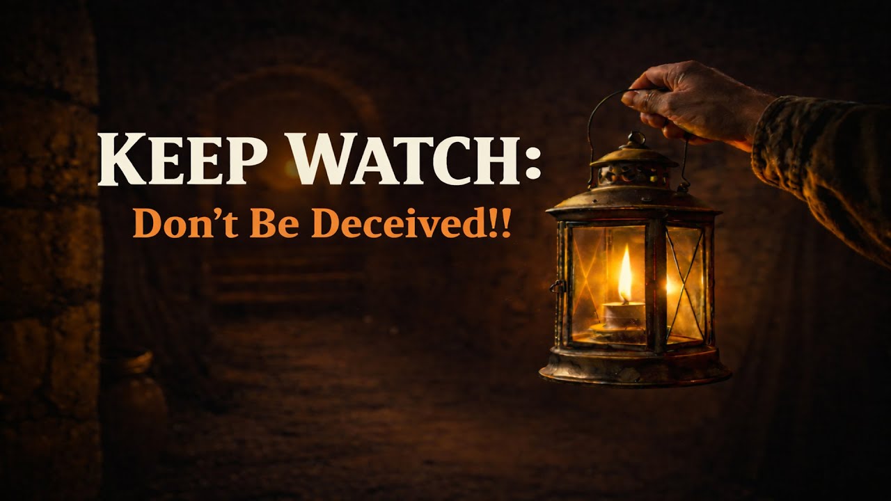 KEEP WATCH: DON'T BE DECEIVED!! | PASTOR MATT BAKER | 01-11-2026