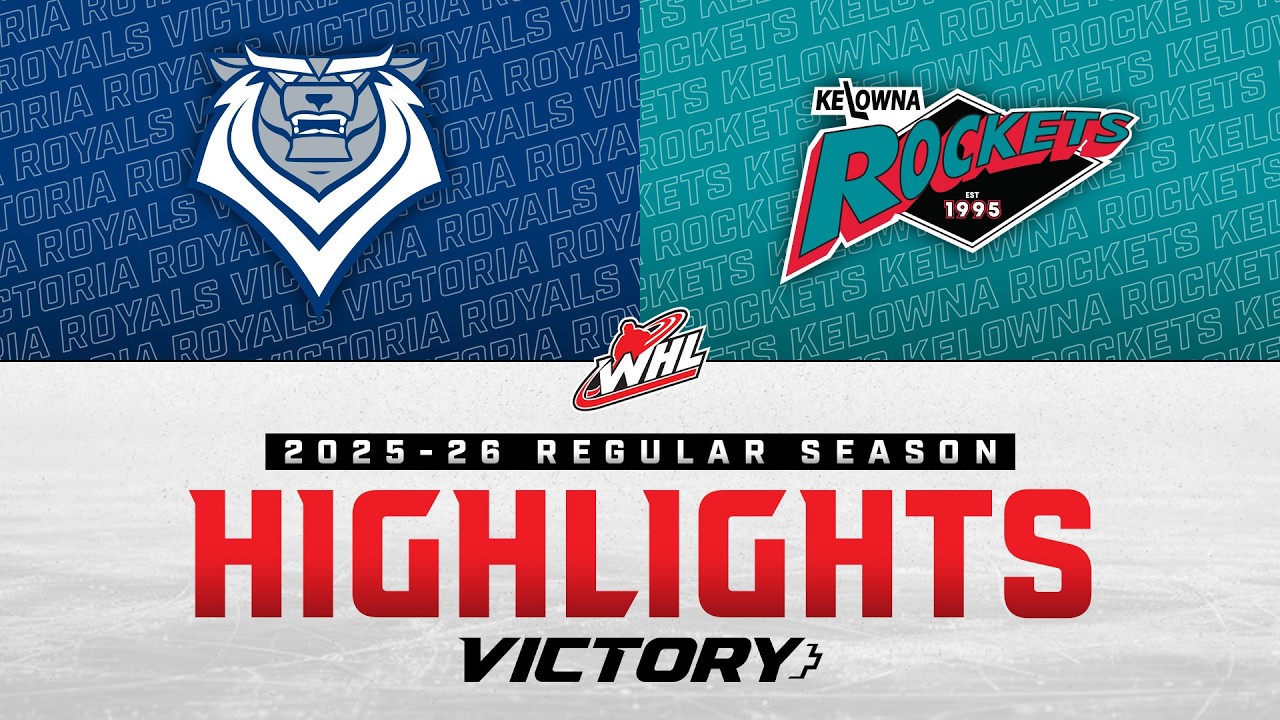 Матч Victoria Royals против Kelowna Rockets 11 марта | Обзор матчей WHL 2025-26