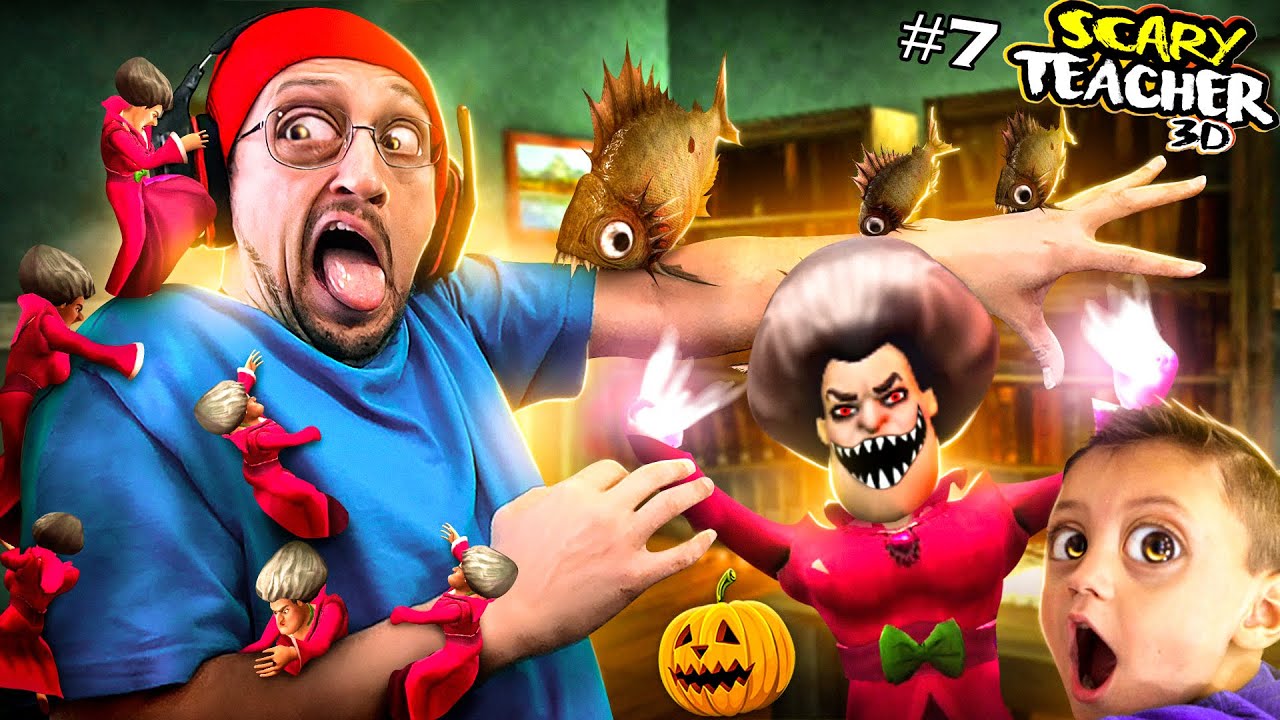 Honey, I SHRUNK the Scary Teacher!!  Miss T Competition Special Chapter! (FGTeeV)