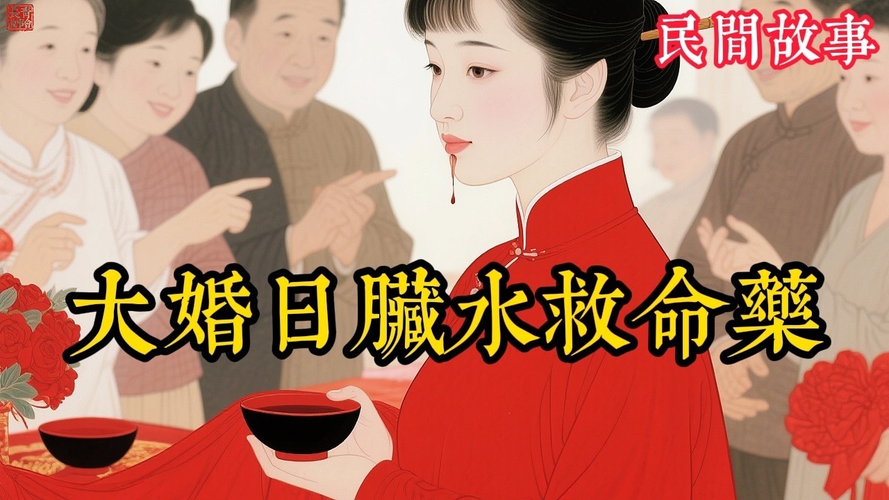 大婚當日，乞丐大鬧喜堂讓新娘喝下乞丐一碗髒水，不但沒死還救了公公一命！三天後真相曝光，結局驚天反轉！#民间故事 #故事頻道 #听书 #民間故事 #有聲書 #說書 #睡前故事 #情感