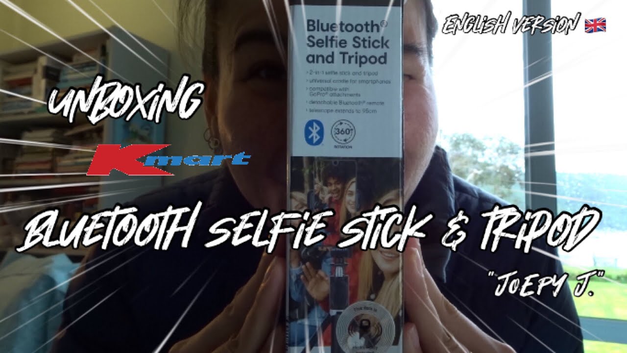 Unboxing Kmart Bluetooth Selfie Stick and Tripod $16