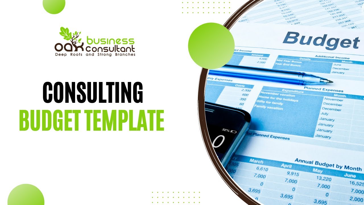 Consulting Budget Template
