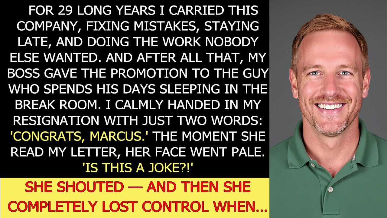 My 29 Years Of Dedication Meant NOTHING. The Boss Promoted A TOTAL SLACKER Instead…