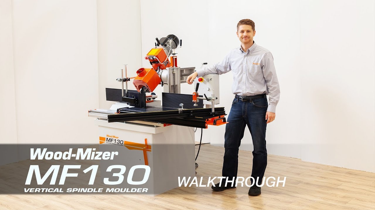 MF130 Tilting Spindle Moulder Walkthrough | Wood-Mizer Europe