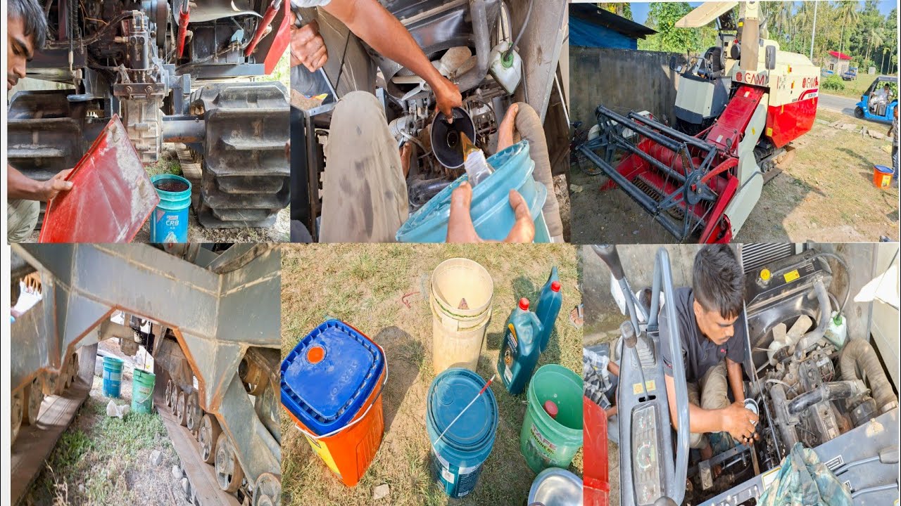 GAM Harvester (Full Servicing) Gear Oil Change,Hydraulic Oil Change,Engine Oli Change,Filter Change