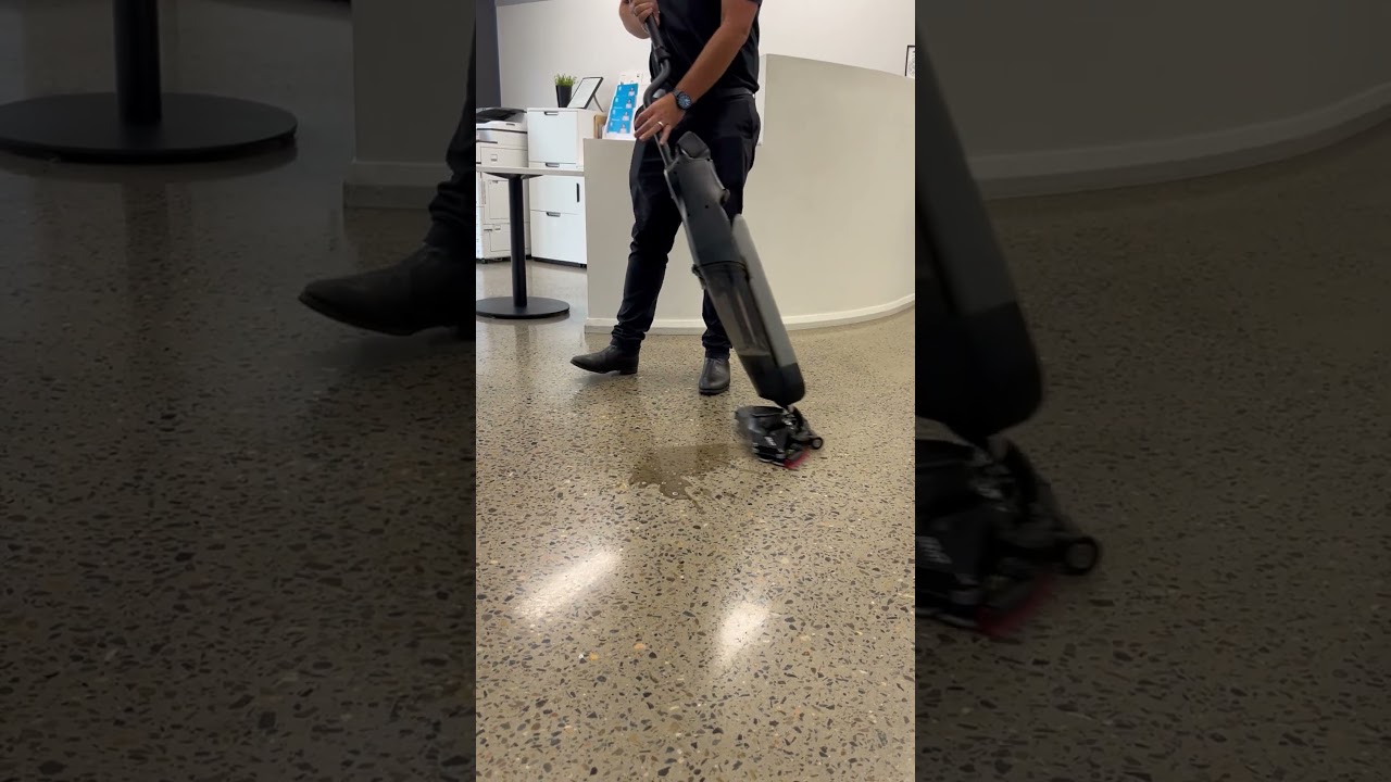 Nilfisk Dryft Scrubber Sydney Demonstration #floorscrubber #nilfisk