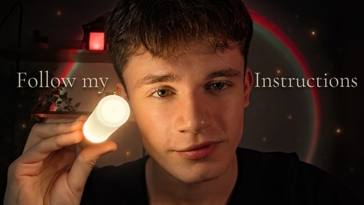 Follow My Instructions Until You Drift Off | ASMR (Soft Irish Accent)