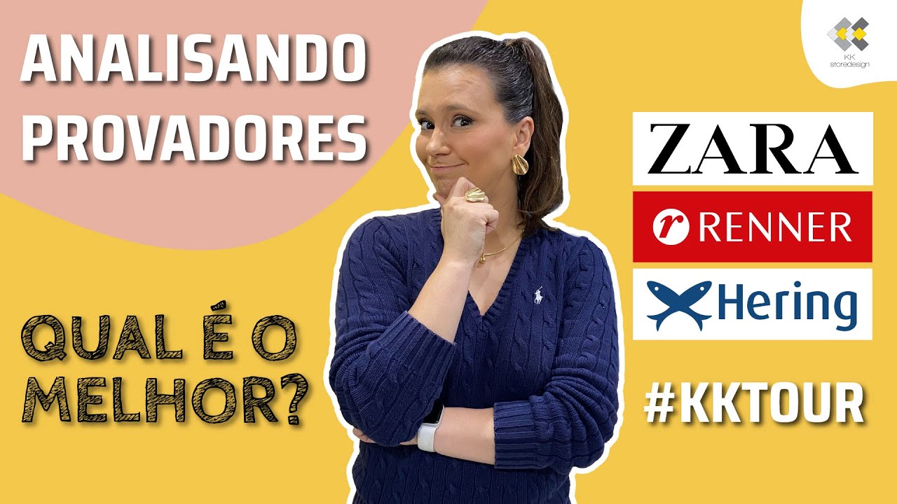 Visitando Provadores da Hering, Zara e Renner - #KKTour com KK Ribeiro