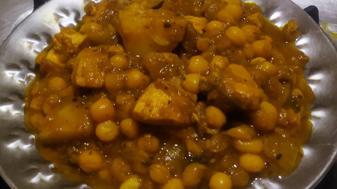 মাংসের ঘুগনি রেসিপি। Chicken Ghugni Recipe.