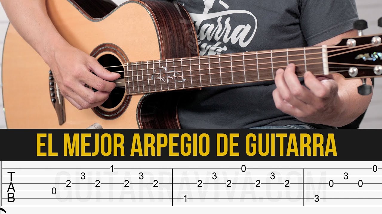 el MEJOR ARPEGIO que DEBES CONOCER en guitarra!