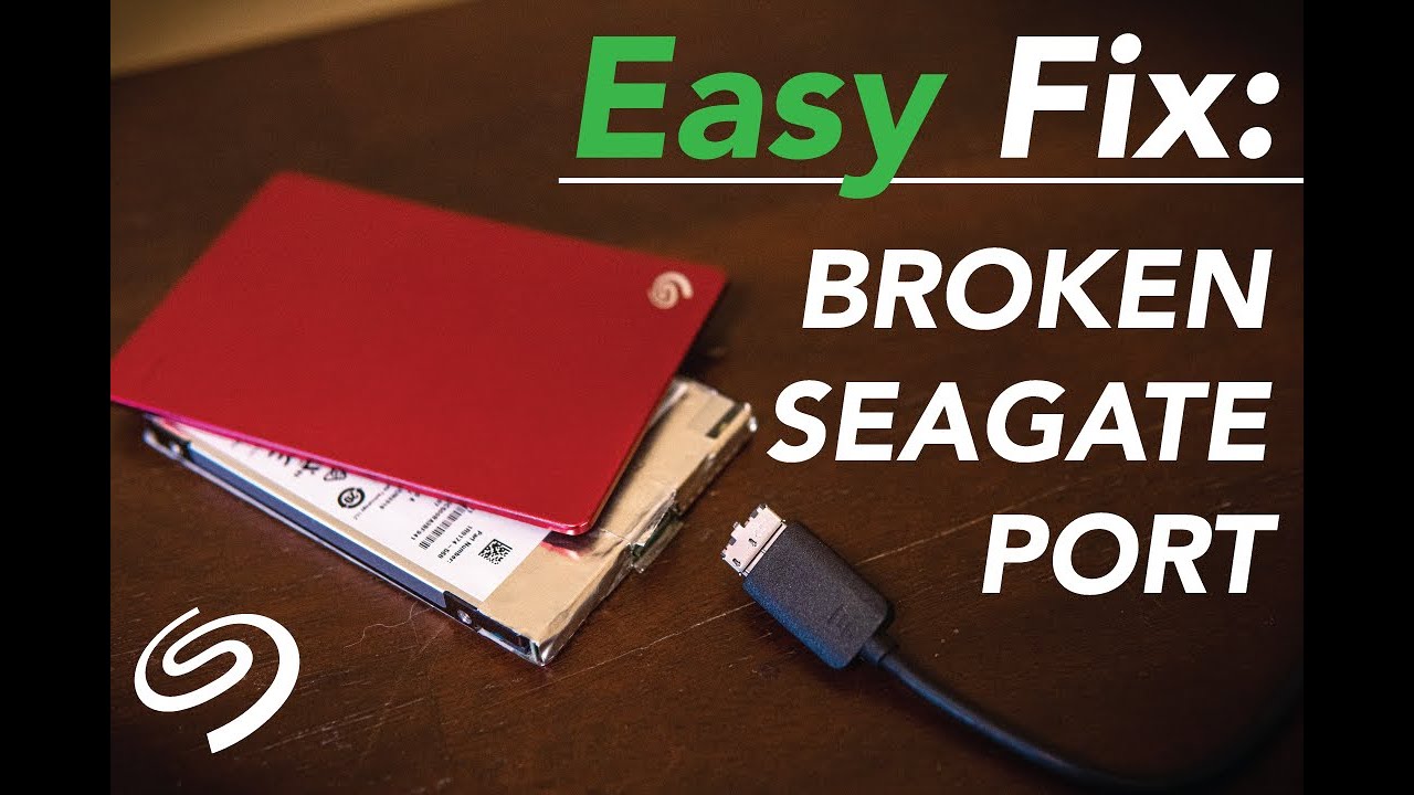 Fix a Broken Seagate External Hard Drive Port