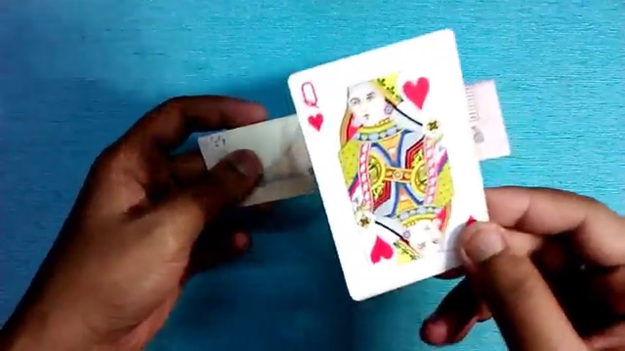 Card Through Bill Trick Performance & Tutorial