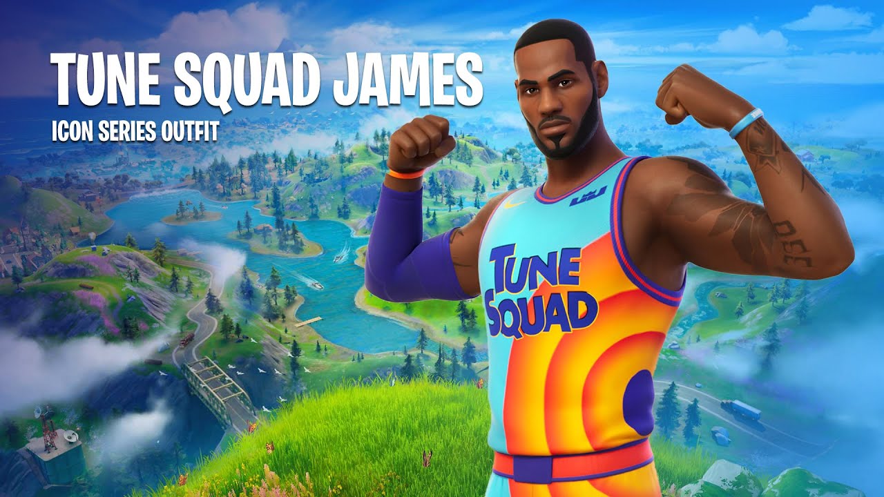 Tune Squad Lebron | Icon Series Outfit Skin | Fortnite