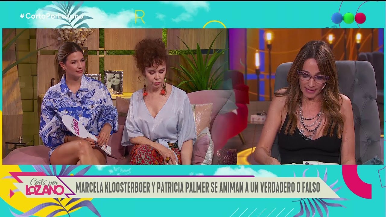 Marcela Kloosterboer y Patricia Palmer en el diván de Vero (Entrevista Completa) - Cortá por Lozano